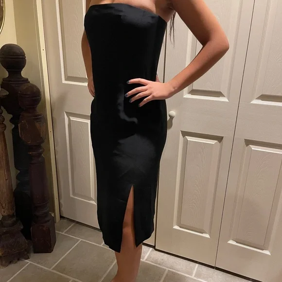 Vintage Armani Collezioni Strapless Dress - Picture 2 of 6